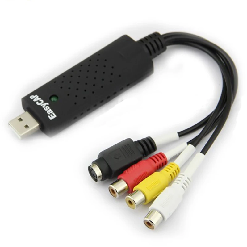 USB 2.0 Easycap Аудио Видео DVD VHS Записи Карты Захвата Конвертер Адаптер для ПК |