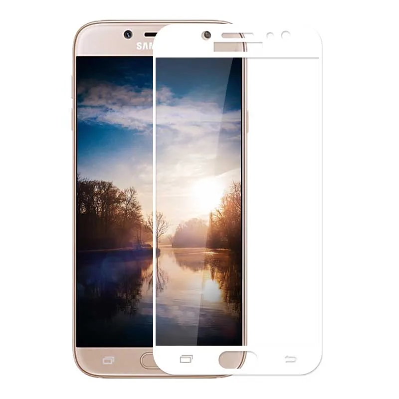 Защитная пленка для экрана Samsung Galaxy J7 2017 Европейская версия Полная защита Pro SM J730F закаленное стекло|Защитные