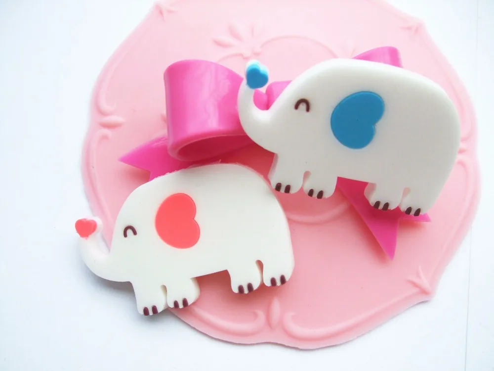 

Wholesale 100pcs/lot Cartoon Elephant Shape Cable Wire Organizer Bobbin Winder Wire Cord Holder For iphone 5 6 7 USB Data Cable