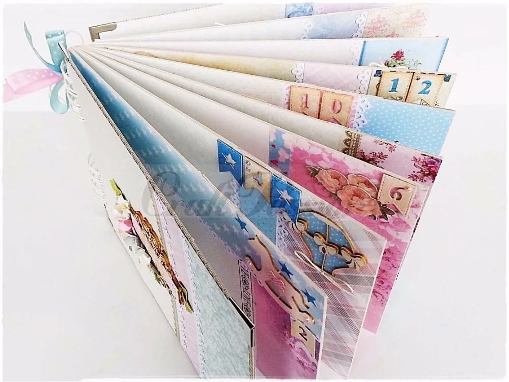 Металлические Вырубные штампы AddyCraft вырезанные цифры на флагах скрапбукинг