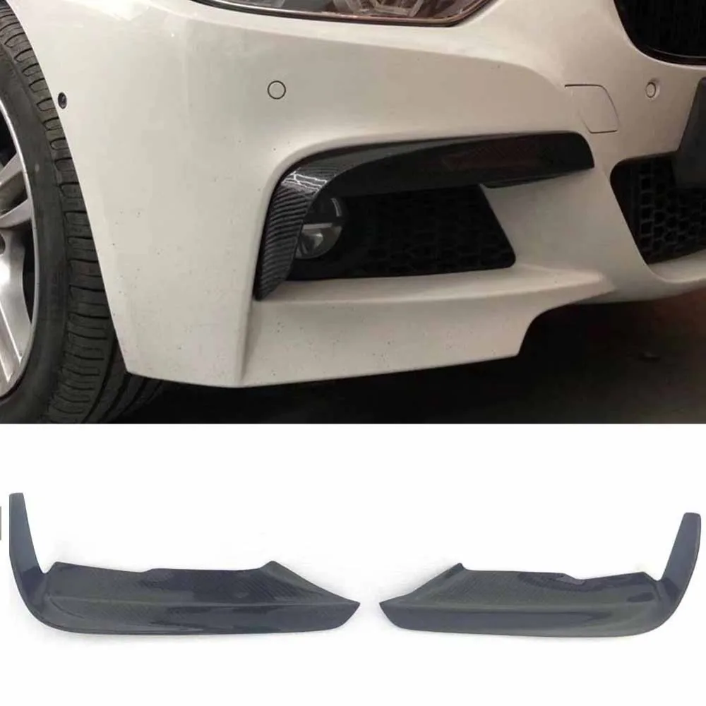 Передние разветвители из углеродного волокна для BMW 3 серии F30 M Sport Sedan 2013