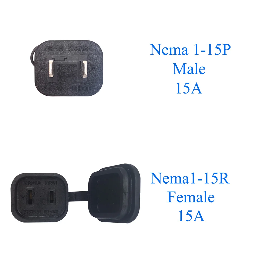 JORINDO 0 5 м-2 м/1 64 фута-6 56 фута NEMA 1-15P к 1-15р США Мужской женскому шнуру питания с