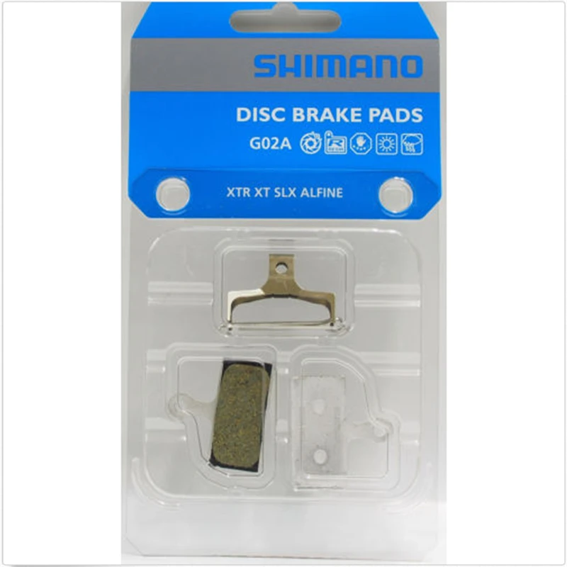 Оригинальная коробка Shimano G02A полимерный диск тормозные колодки