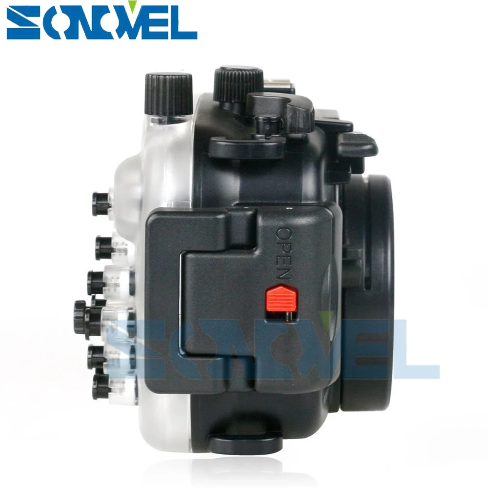 Meikon 40 м 130ft Водонепроницаемый подводный чехол Камера Корпус для Fuji X100S Fujifilm + 67 мм