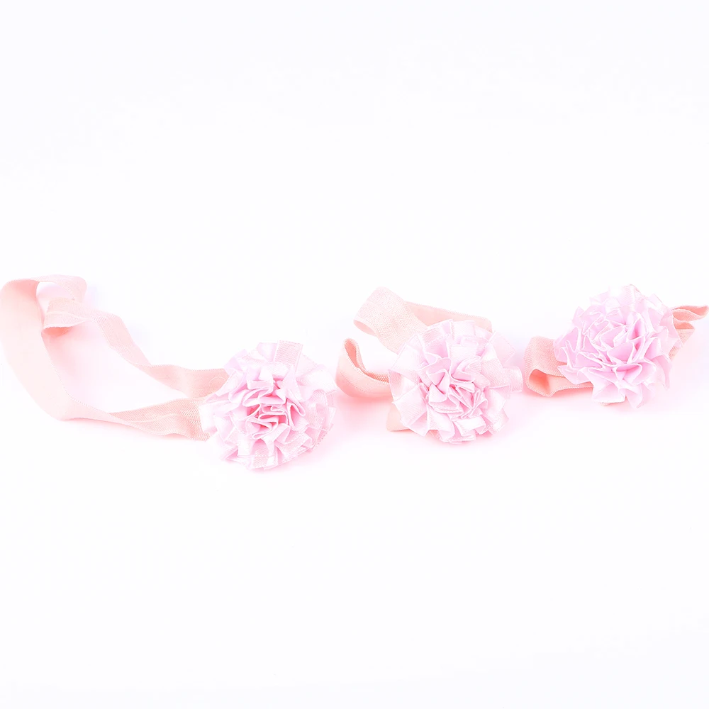 3 шт./компл. Детская повязка на голову с цветами для ног красивая эластичная