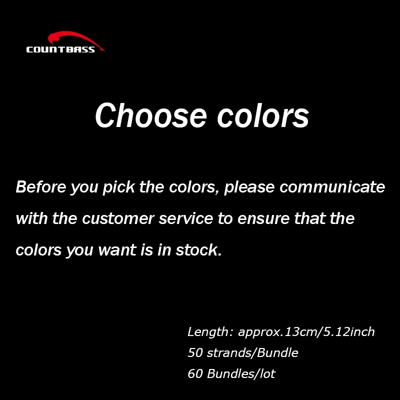 Choose Colors 60 пряди 50 нитей Силиконовые юбки рыболовные аксессуары, DIY Spinnerbatis Buzzbaits резиновые приманки с крючками, кальмары резиновые юбки - Цвет: Choose Colors