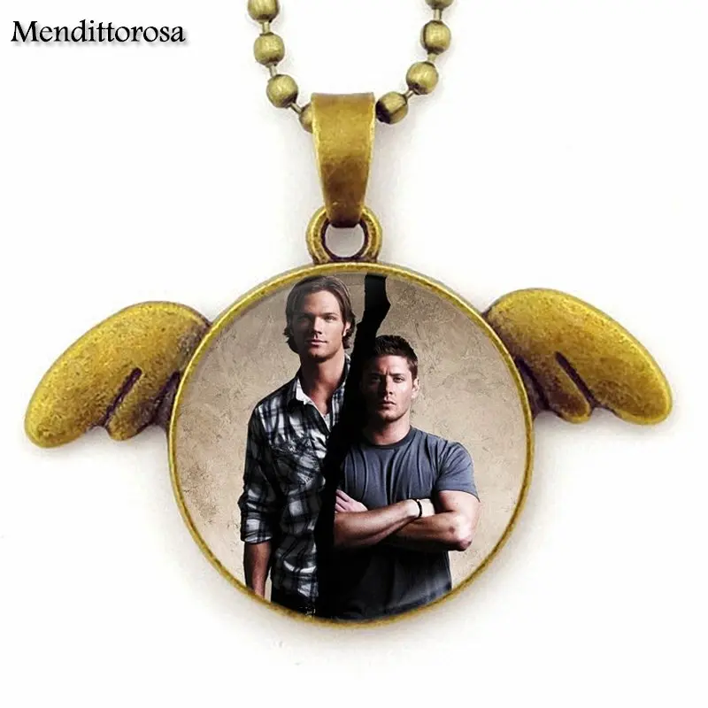 Эмалированная Античная бронзовая цепочка EJ в винтажном стиле ожерелье с