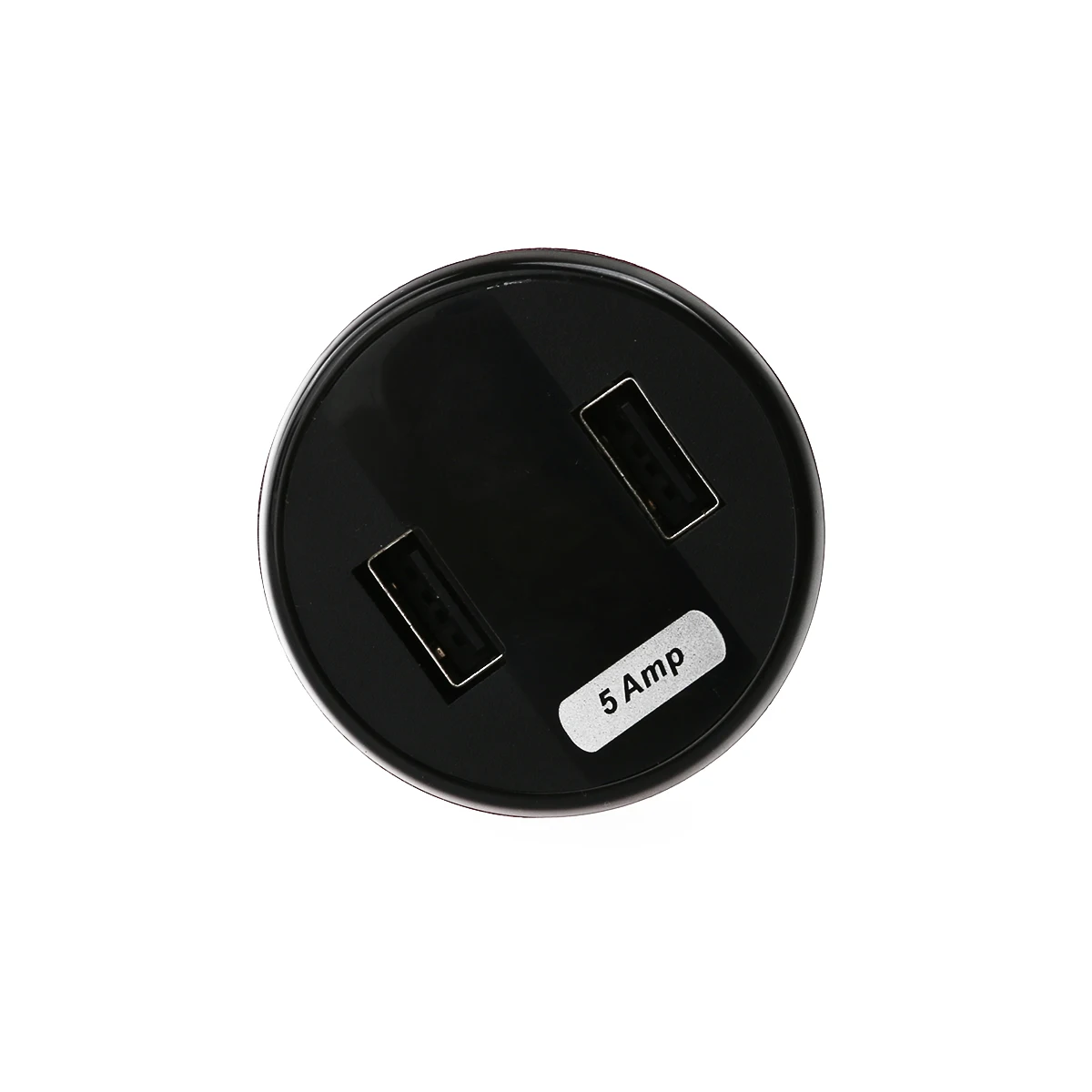 Новинка вращающийся 5А двойной USB мини автомобильное зарядное устройство адаптер