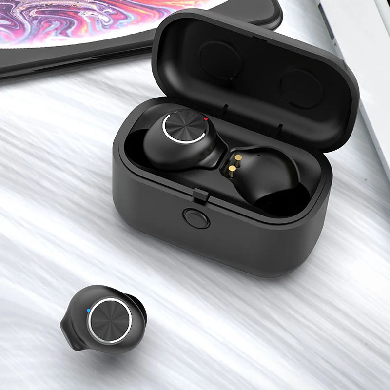 Bluetooth наушники TWS 5 0 в ухо стерео Беспроводная гарнитура умный голос Siri HD микрофон