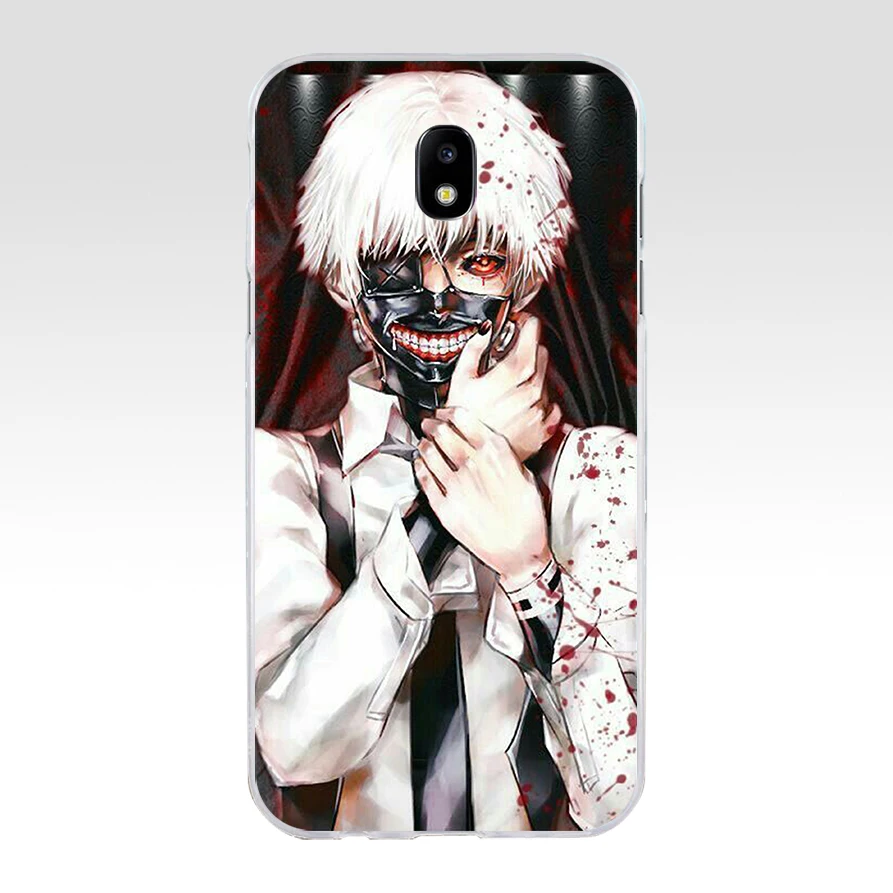 Мягкий Силиконовый ТПУ чехол 284H Tokyo Ghoul anime Kaneki Ken для телефона Samsung j3 j5 j7 2016 2017 a3 a5 a6
