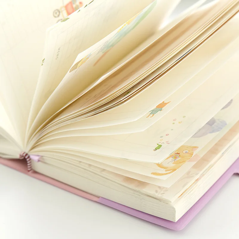 Новое поступление 2020 милый Kawaii Notebook 365 дневник планер блокнот органайзер