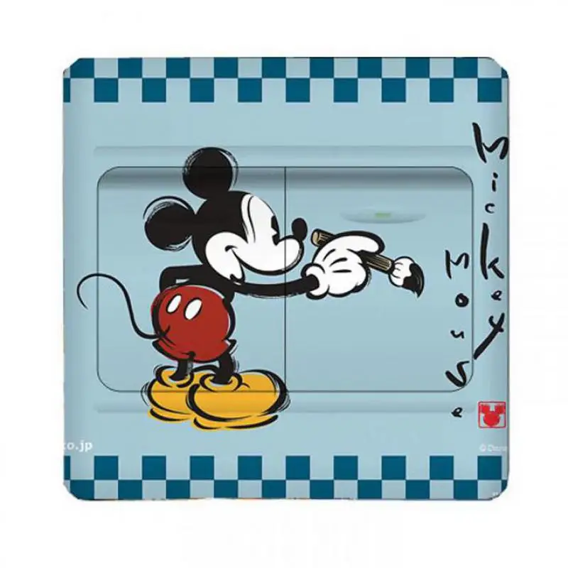 2 шт. хит продаж детские цветные наклейки с Микки Маусом декоративные для