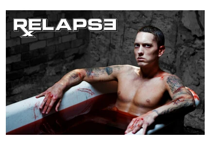 Поли клеевая печать постера обои Эминема музыкальная звезда Горячие Ретро