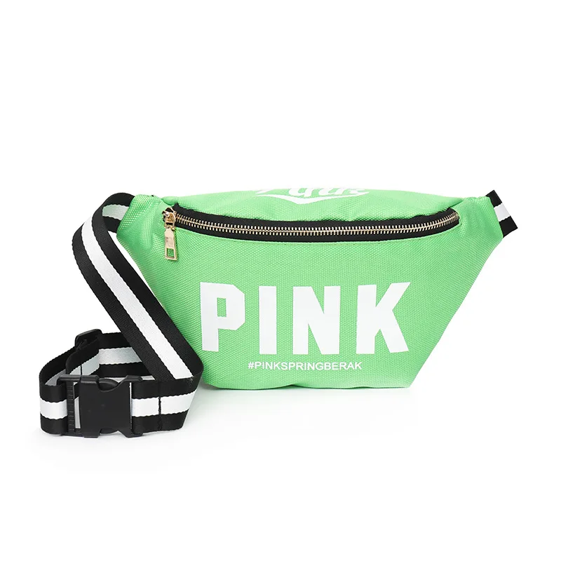 Waist Bag 4 Raisvern/розовый женский комплект 2 шт. с буквенным принтом; топ с длинными рукавами и брюки; Повседневный Спортивный костюм; спортивные костюмы; комплект из 2 предметов; толстовка - Цвет: Waist Bag 4