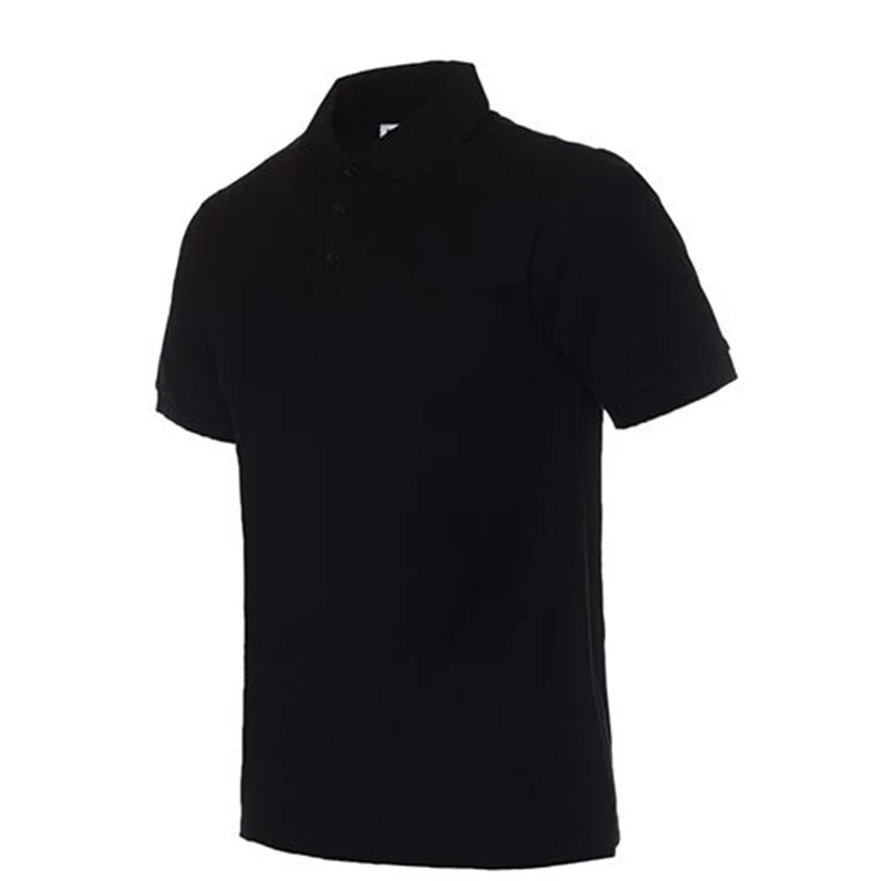 Новая брендовая мужская рубашка поло хлопковая с коротким рукавом Повседневная