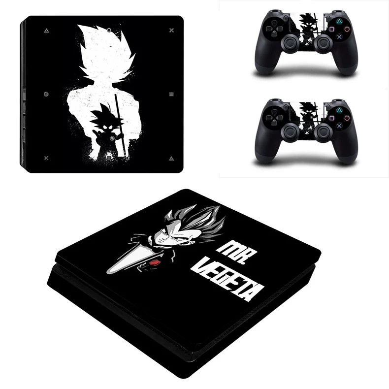PS4 Slim sticker s Dargon Ball Gogeta Skin Play station 4 Slim sticker для sony Playstation 4 Slim консоли и контроллера Skins