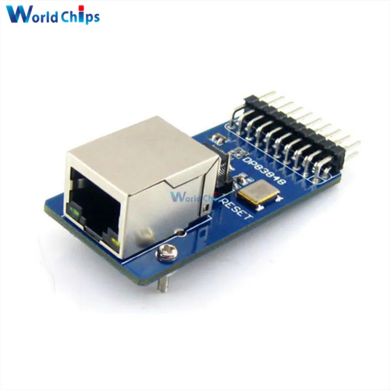 DP83848 Ethernet физический уровень трансивера RJ45 плата управления интерфейса