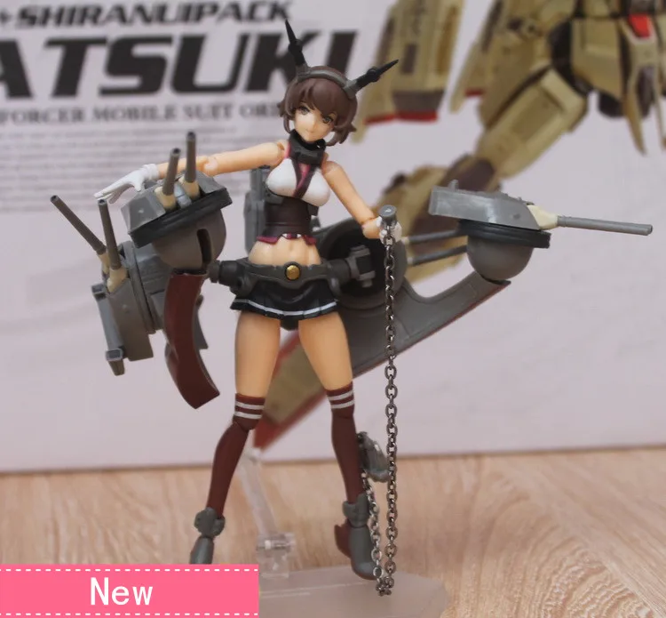 Аниме Kantai Коллекция мутсу ПВХ фигурка Коллекционная модель кукла игрушка 14 см figma