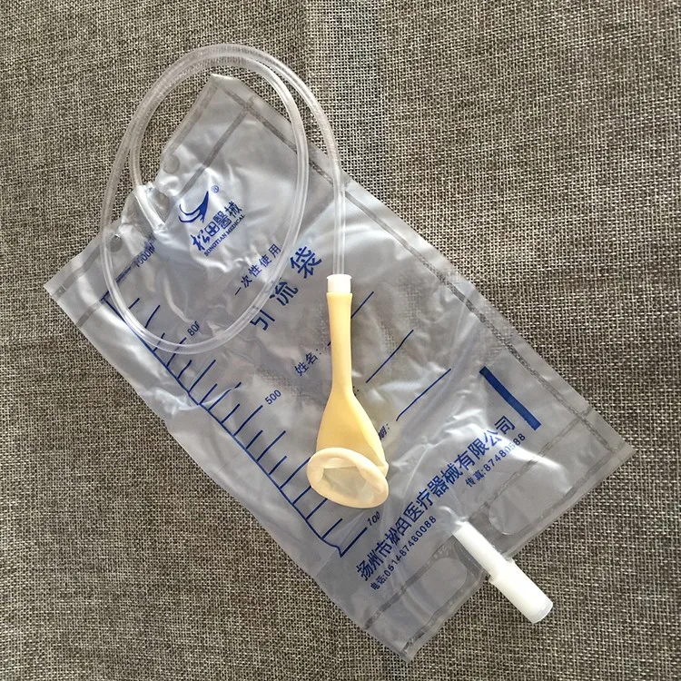 5 шт. одноразовые медицинские латексные мешки для мочи 1000 мл|medical disposable|urine bag