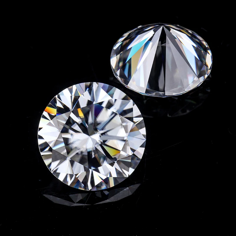 

GH color 9mm test positive synthetic gem for Moissanites jewelry