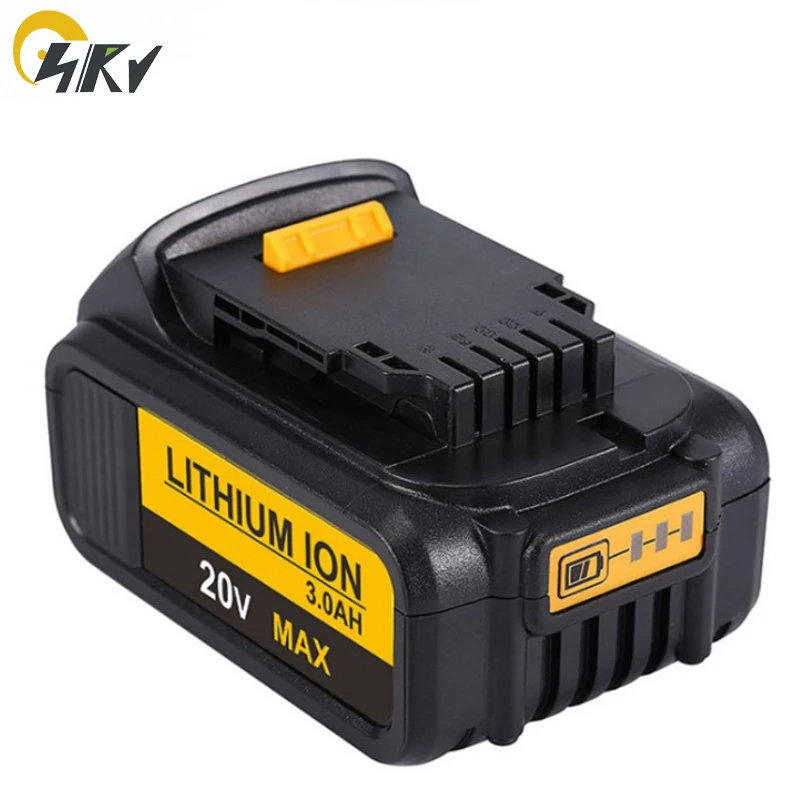 20 в DCB200 DCB180 литий ионный электроинструмент батарея для Dewalt DCB201 DCB204 DCF885, DCF895