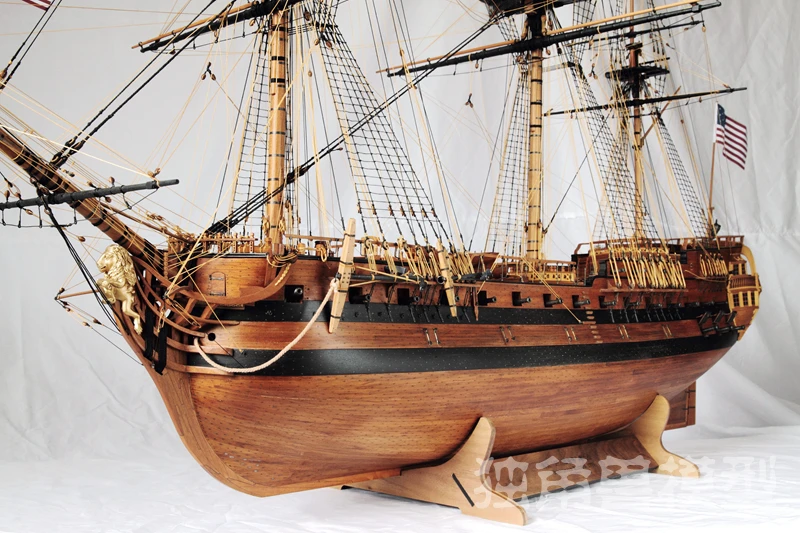 Новое поступление масштаб 1/48 USS человек Ричард роскошный корабль деревянные