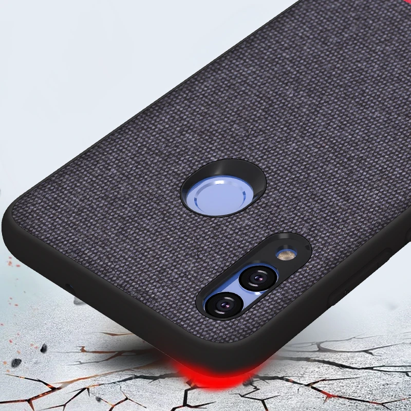Чехол PHOPEER для huawei P Smart 2019 мягкий силиконовый тканевый защитный чехол Honor 10 Lite (2019) |