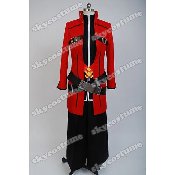 BlazBlue Ragna the Bloodedge Косплей Костюм Хэллоуин Карнавал Полный комплект|cosplay costume|costume