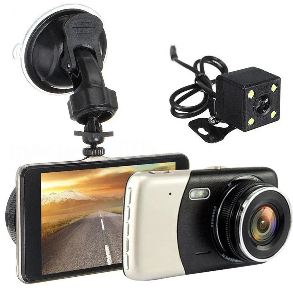 New C Model 4 Inch Car Camera Recorder IPS HD 1080P Driving DVR Drop Shipping | Автомобили и мотоциклы