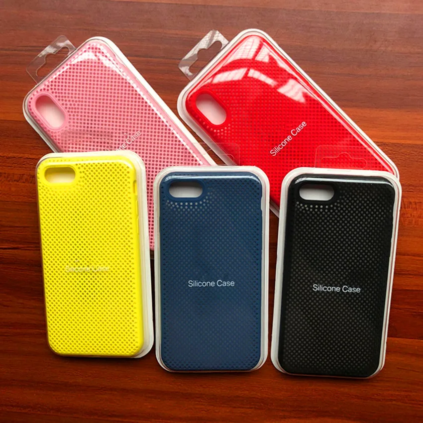 DHL, 100 шт, ТПУ силиконовый чехол для iPhone 6, 6s, 7, 8 plus, для iPhone x, чехол для телефона в розничной упаковке