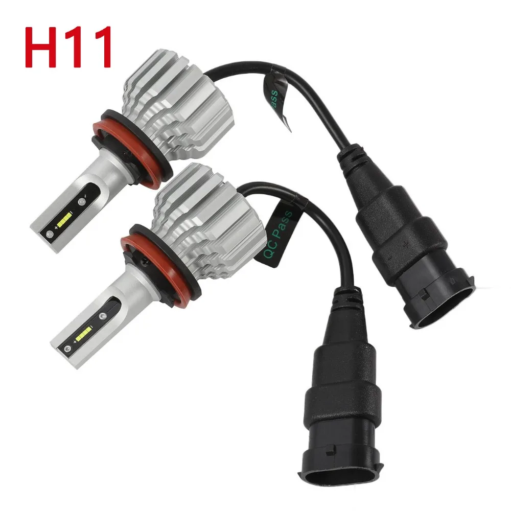 Oslamp H4 H7 H11 9005 9006 Автомобильный светодиодный головной светильник лампы CSP чипов 50 Вт 8000lm 6500 к авто светодиодный лампы светильник авто светодиодный лампы светодиодный 12V 24V
