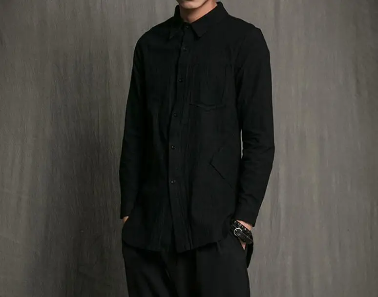 

Женская модная льняная рубашка с длинным рукавом, Новинка лета