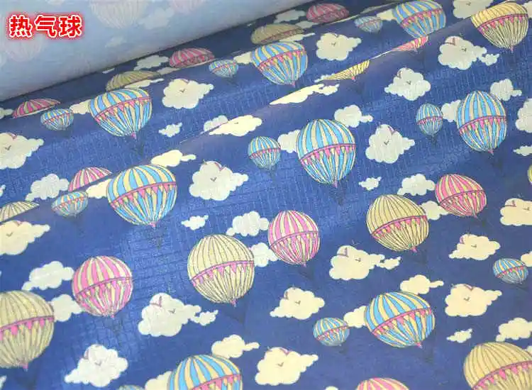Hot Air Balloon 210D водостойкая полиэфирная ткань Оксфорд ПВХ покрытая скатерть, сумки для палатки автомобиля, влагостойкие коврики, клееная ткань - Цвет: Hot Air Balloon