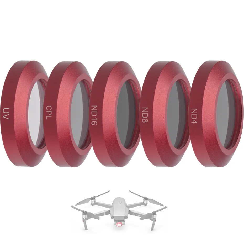 UV CPL ND 4 8 16 TENENELE фильтр для дрона ND 4 8 16 32 набор фильтров для камеры DJI Mavic 2 Zoom Polar PL UV Star фильтр аксессуары для Mavic2 Zoom - Цвет: UV CPL ND 4 8 16