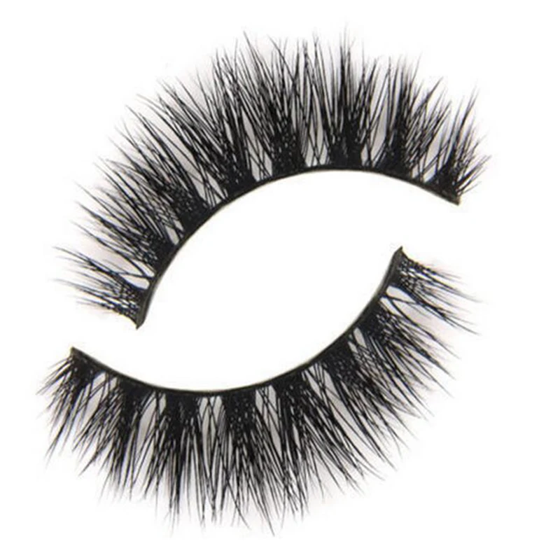Ручная работа 3D толстая поперечная искусственная норка длинные ресницы для