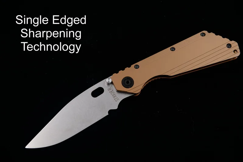 JUFULE stride SMF TC4 титановая ручка D2 лезвие шарикоподшипник складной охотничий кемпинг открытый Тактический Многофункциональный инструмент EDC кухонный нож