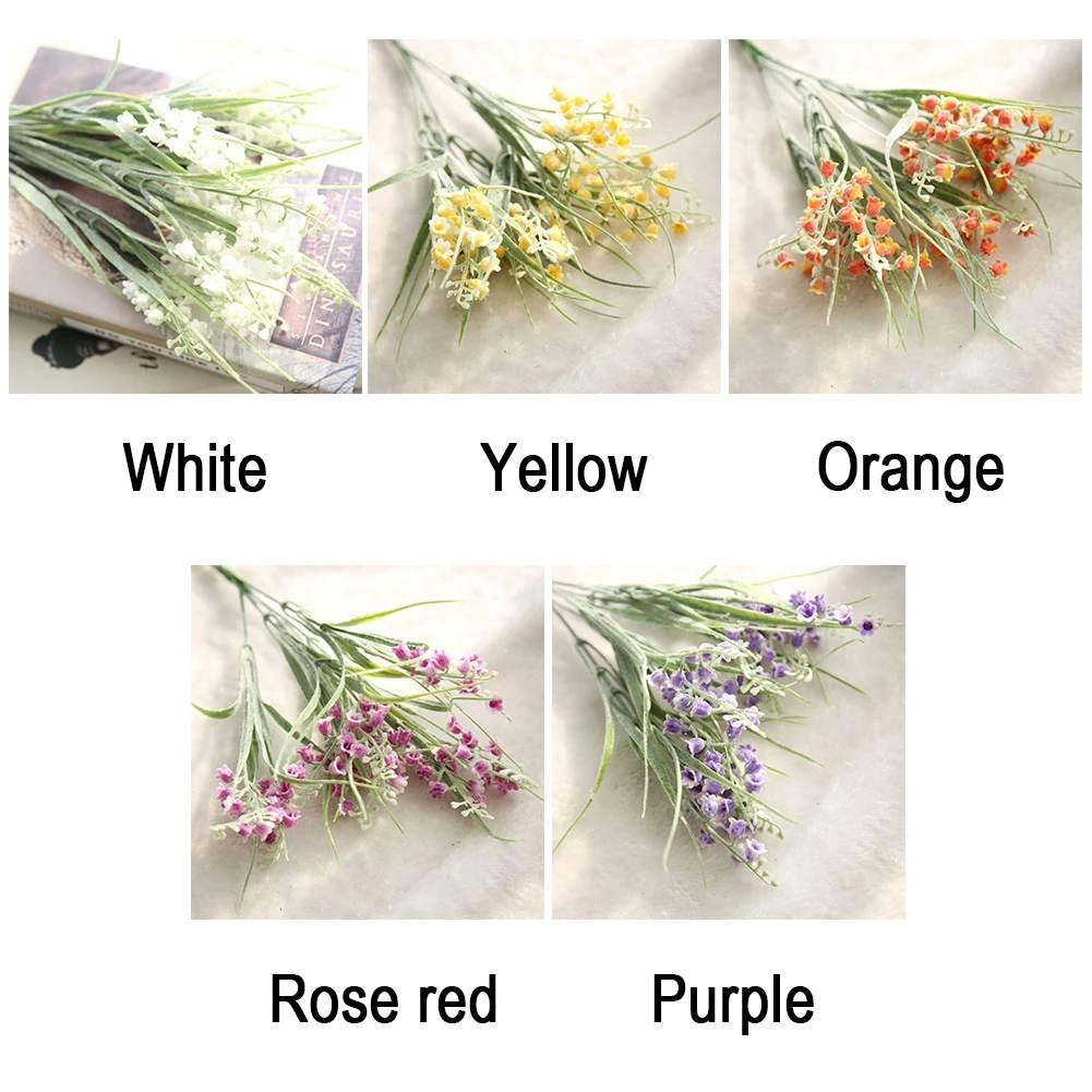 Новый свежий цветок жизни настенные наклейки Кантри Стиль Искусственные ландыши