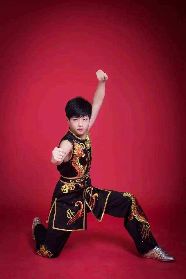 chinese nanquan clothes changquan uniform Martial arts competition clothing embroidered kungfu taolu |