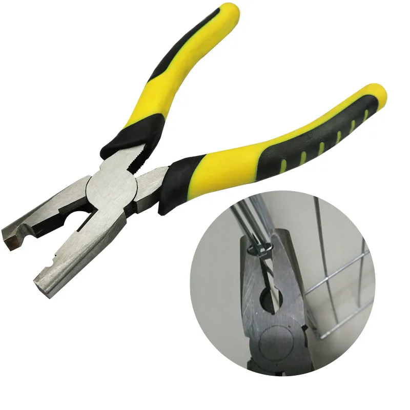 

Assembled Pigeon Chicken Coop Child Rabbit Cage Buckle Pliers Iron Buckle Pet Birdcage Animal Cages Install Cage Tool