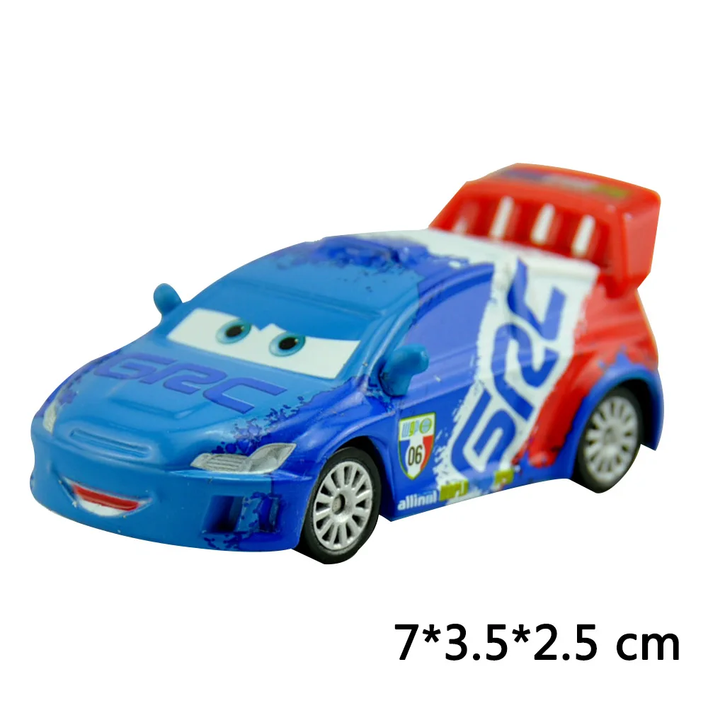 Disney Pixar тачки 3 Молния Маккуин металлический автомобиль Sarge Lizzie 1:55 литые под давлением игрушки из металлических сплавов подарки на день рождения для детей Машинки Игрушки - Цвет: French driver