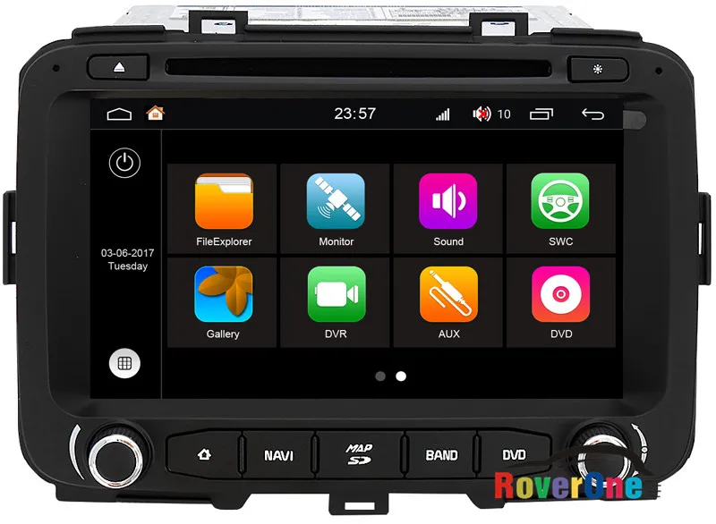 Для KIA Carens 2013 2014 2015 ОС Android 7.1 Авто Стерео Радио DVD GPS навигации мультимедийный плеер
