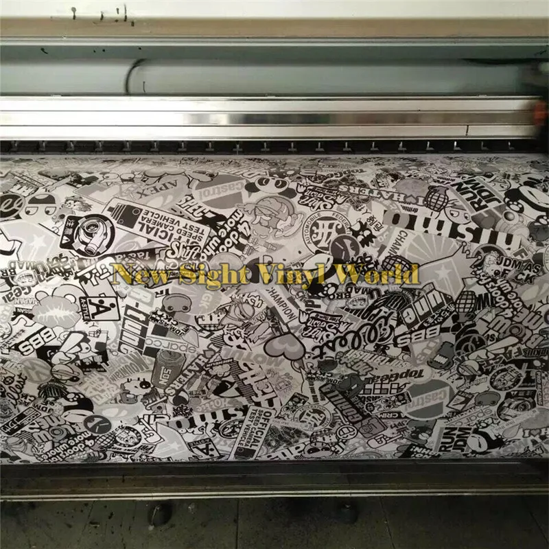 Черно белая виниловая пленка для автомобиля Размер пузыря: 1 50*30 м/рулон|vinyl film|film