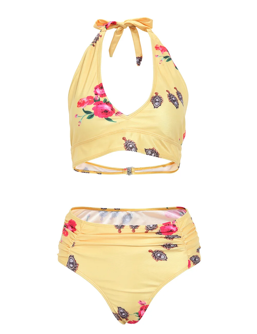 

Sexy bandage bikini suit ladies swimsuit sexy swimsuit female wide bandage 2019 new