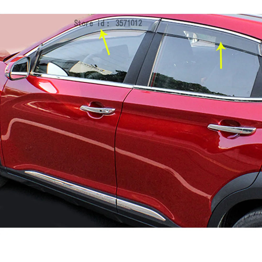 Наклейка на автомобиль для Hyundai Kona Encino Kauai 2017 2018 2019 2020 стильная Обложка рамка