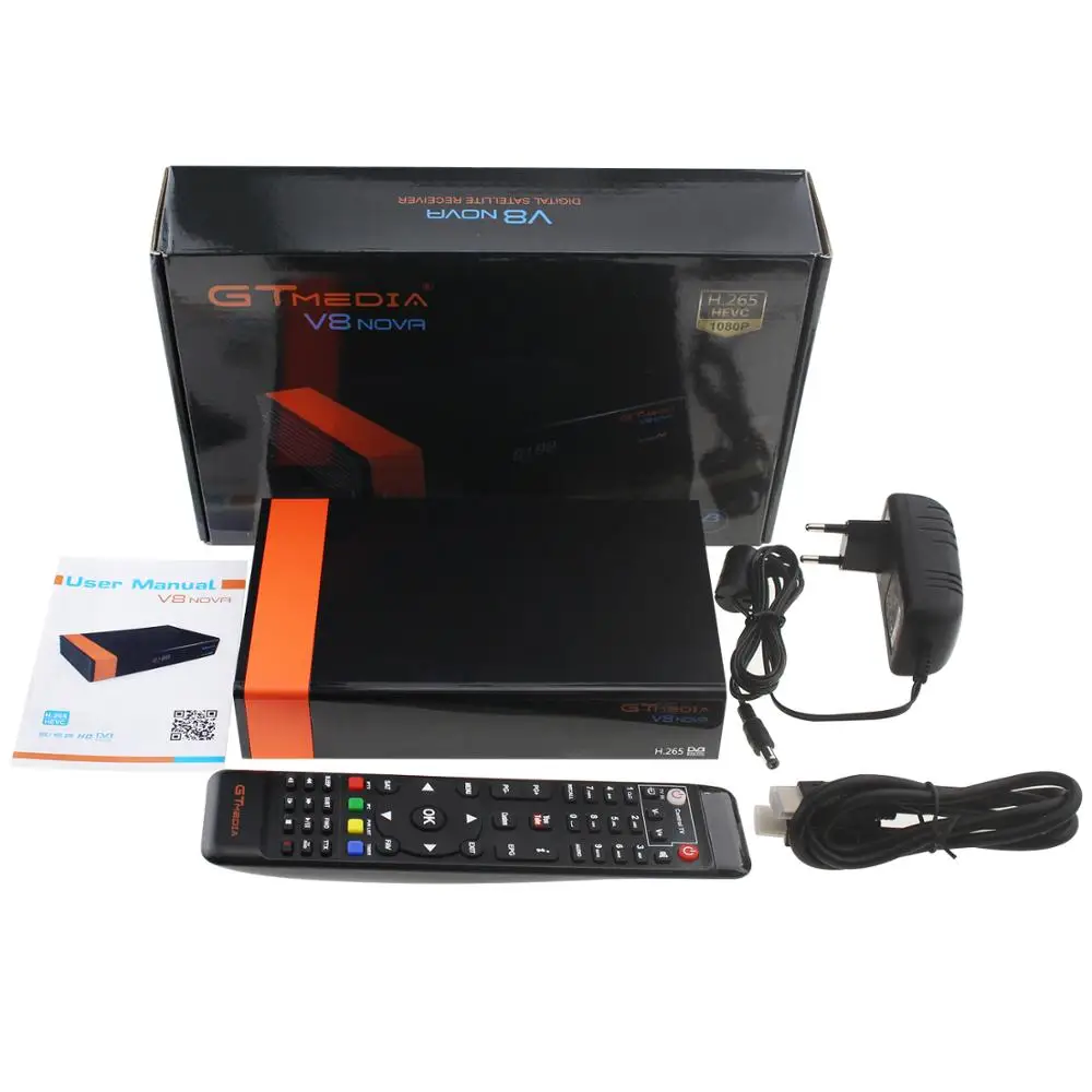 Спутниковый декодер V8 Nova DVB S2 TV ricevitore V8Nova с поддержкой 1080P Full HD PowerVu Biss KEY Set