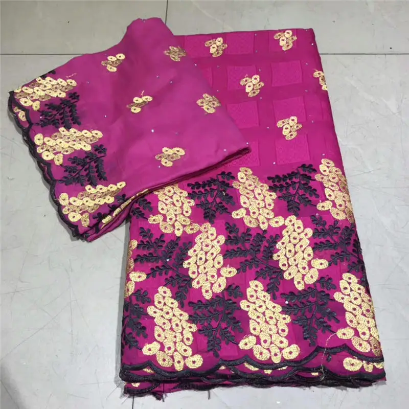 Новый дизайн Высококачественная красная африканская чистая кружевная ткань