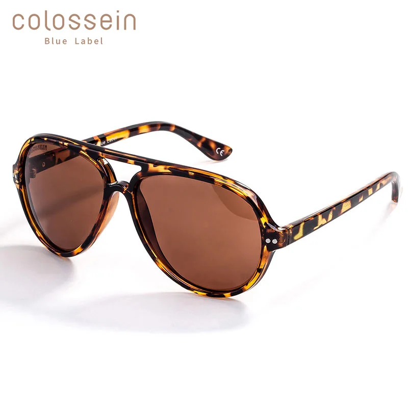 COLOSSEIN солнцезащитные очки мужские поляризованные ретро женская классическая
