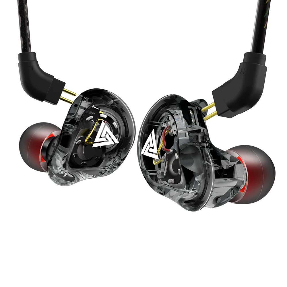 VK1 4DD Внутриканальные наушники HIFI DJ Беговые Спортивные удобные вкладыши