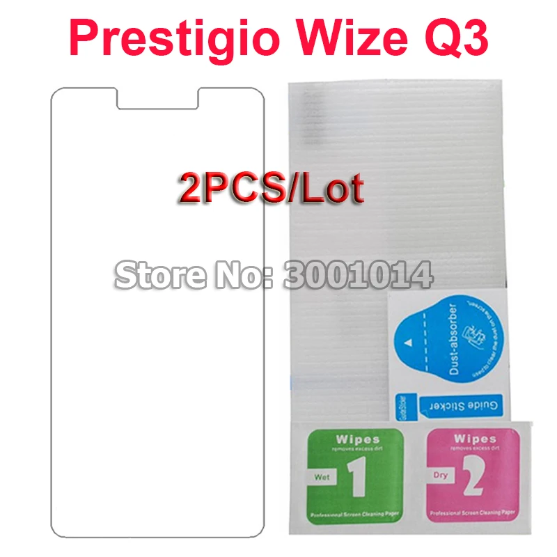 Для Prestigio Wize Q3 закаленное стекло устойчивая к царапинам пленка для переднего
