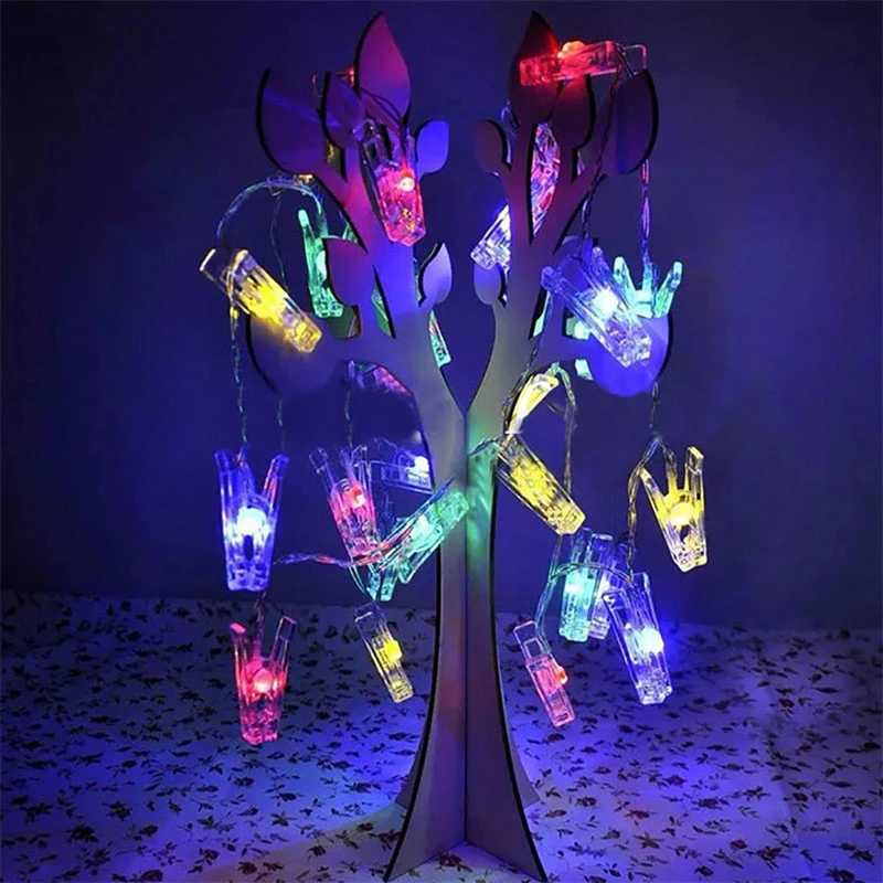 10LED гирлянда для сада Сказочная лампа Ландшафтная романтическая фотосъемки